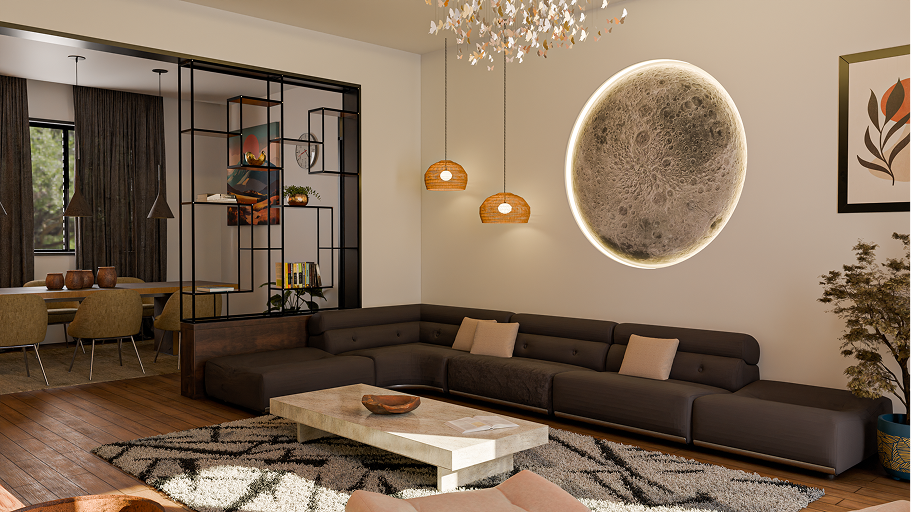 3D render residential